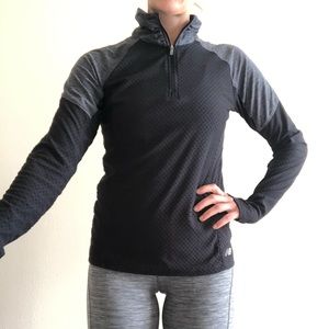 New Balance Crush Pullover, size S, black/gray